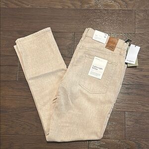 Goodfellow & Co Tan Slim Straight Jeans NWT